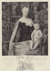 Die Jungfrau und das Kind umgeben von Engeln, ca. 1450