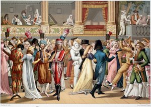 Der Ball der Oper nach Bosio von Jean Francois (after) Bosio