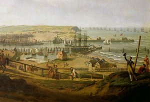 Napoleon besucht das Lager in Boulogne im Juli 1804 (Detail), 1806