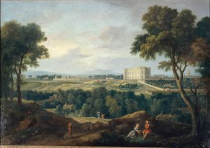 Das Observatorium, gesehen von der Butte aux Cailles, um 1710