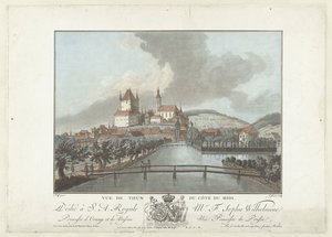 Ansicht von Thun