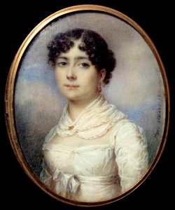 Porträt der englischen Abenteurerin Sophie Dawes, Baronin von Feucheres
