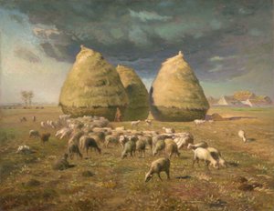 Heuhaufen: Herbst, ca. 1874