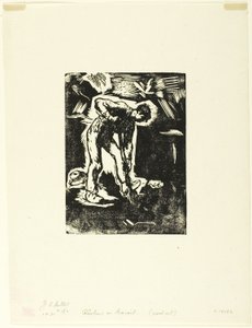 Bauer beim Graben von Jean Francois Millet