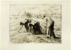 Die Ährenleserinnen von Jean Francois Millet