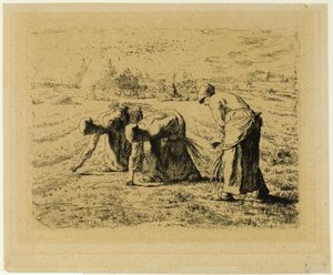 Die Ährenleserinnen von Jean Francois Millet