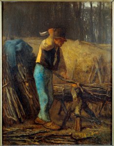 Der Holzspalter von Jean Francois Millet