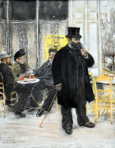 Böhmen im Café von Jean Francois Raffaelli