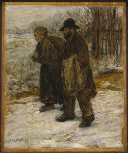 Pariser Lumpensammler, ca. 1885 von Jean Francois Raffaelli
