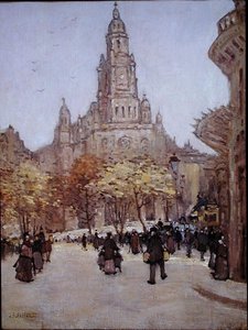 Blick auf Paris, ca. 1885 von Jean Francois Raffaelli
