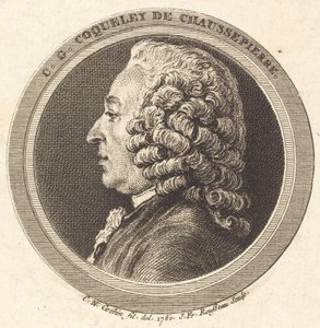 Charles-Georges Coqueley de Chaussepierre von Jean Francois Rousseau after Charles Nicolas Cochin II