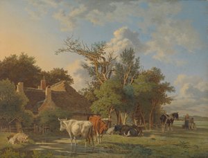 Landschaft von Jean Francois Valois