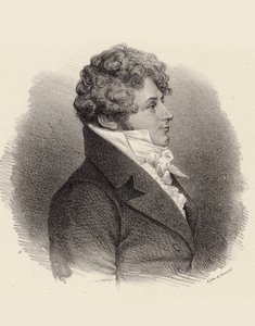 Porträt des Pianisten und Komponisten Daniel Steibelt 1765-1823, 1834