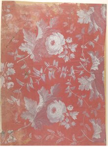 Entwurf für gemusterten Seide, ca. 1780-1825 von Jean François Bony.