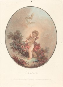 Die Liebe von Jean François Janinet after Jean Honoré Fragonard