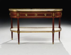Louis XVI Konsole Desserte
