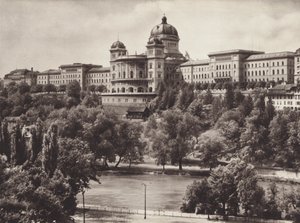 Schweiz: Bern, das Bundeshaus von Jean Gaberell