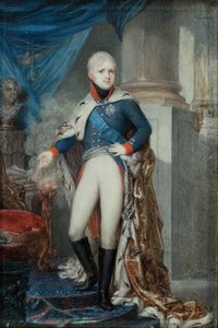 Porträt von Kaiser Alexander I. 1777-1825, frühe 1800er von Jean Gerin