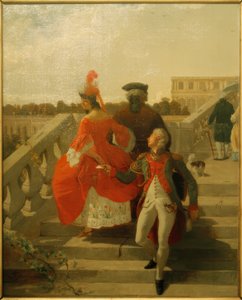 Saint-Lambert und Houdetot von Jean Francois Gigoux