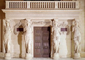 Renaissance-Architektur: Der Balkon der Karyatiden von Jean Goujon