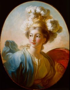 Die Göttin Minerva von Jean Honore Fragonard