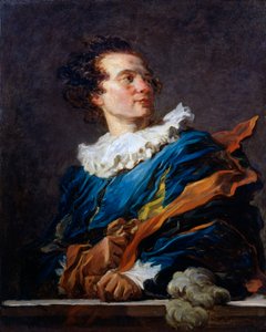Figur der Fantasie: Porträt des Abtes von Saint-Non, 1769