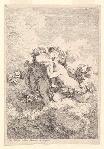 Mythologische Szene, möglicherweise Diana verführt Callisto, ca. 1764