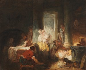 Römisches Interieur von Jean Honore Fragonard