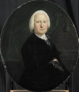Porträt von Adriaan du Bois, Direktor der Rotterdamer Kammer der Niederländischen Ostindien-Kompanie, gewählt 1742 von Jean Humbert
