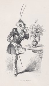 Ein alter Schmetterling aus Szenen aus dem privaten und öffentlichen Leben der Tiere von Jean Ignace Isidore Gérard