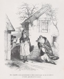 Sie antwortete auf meine Proteste und Schwüre mit einem so kalten Spott, dass ich schwor..., ca. 1837-47