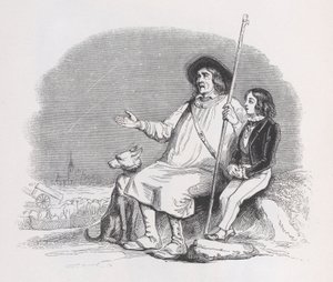 Sternschnuppen aus den gesammelten Werken von Béranger, 1836 von Jean Ignace Isidore Gérard