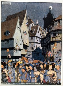 Französische Feierlichkeiten zur Rückkehr des Elsass nach Frankreich