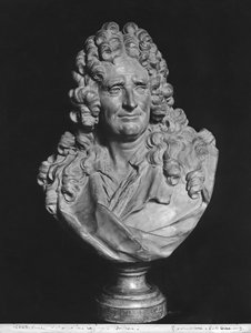 Porträt von Nicolas Boileau, bekannt als Boileau-Despréaux von Jean Jacques Caffieri