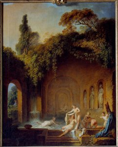 Das Bad der Nymphen von Jean Jacques Francois Le Barbier