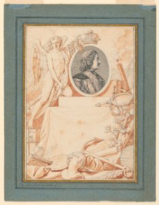 Frontispiz für eine Geschichte von Peter dem Großen, ca. 1780 von Jean Jacques Francois Le Barbier