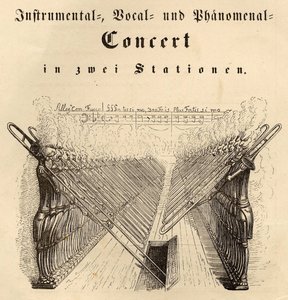 Instrumental-, Vokal- und Phänomenalkonzert von Jean Jacques Grandville
