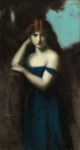 Stehende Frau von Jean Jacques Henner