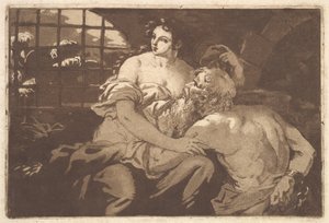 La charité romaine, in einem Album mit Recueil de Compositions par..., 1782-1821