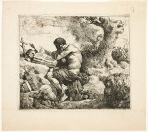 Heiliger Hieronymus von Jean Jacques Lagrenee