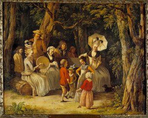 Kindertanz 18. Jahrhundert von Jean Jacques de Boissieu