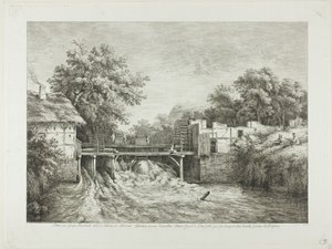 Wassermühle von Jean Jacques de Boissieu