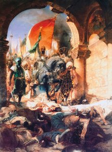 Der Einzug von Mehmed II. in Konstantinopel von Jean Joseph Benjamin (after) Constant