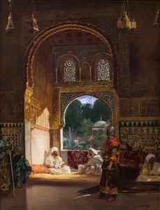 Im Palast des Sultans von Jean Joseph Benjamin Constant