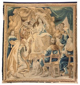 Brüsseler Wandteppich aus einem Satz von sechs, ca. 1650 von Jean Le and Eggermans Daniel II Clerc
