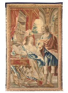 Brüsseler Wandteppich aus einem Satz von sechs, ca. 1650 von Jean Le and Eggermans Daniel II Clerc