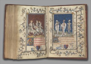 Das Gebetbuch von Bonne von Luxemburg, Herzogin der Normandie, vor 1349