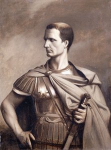Porträt von Julius Caesar, Halbfigur von Jean Leon Gerome