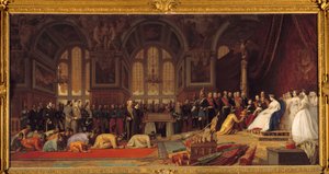 Empfang der siamesischen Botschafter durch Napoleon III. und Kaiserin Eugenie