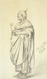 Studie für die zwei Auguren von Jean Leon Gerome